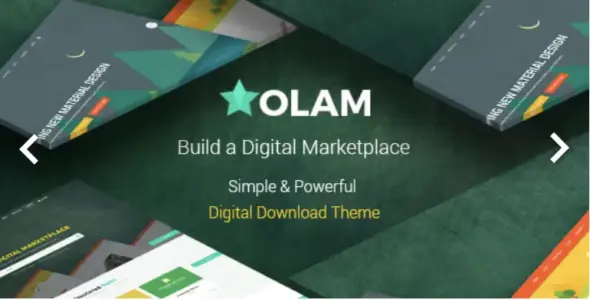 Olam - Easy Digital Downloads Marketplace WordPress Theme
