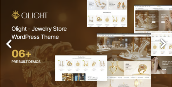 Olight - Jewelry Store WordPress Theme