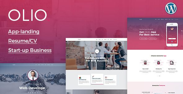 Olio - One Page WordPress Theme 1 Olio - One Page WordPress Theme