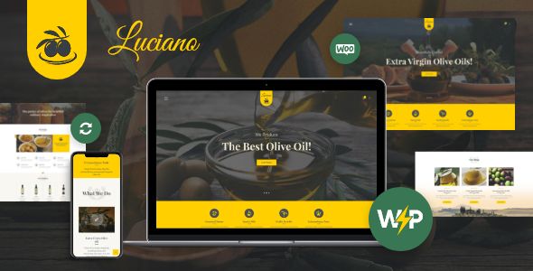 OliveOil – Oil Farm Vinegars Theme 1 Olive Oil – Oil Farm Vinegars Theme WordPress Theme