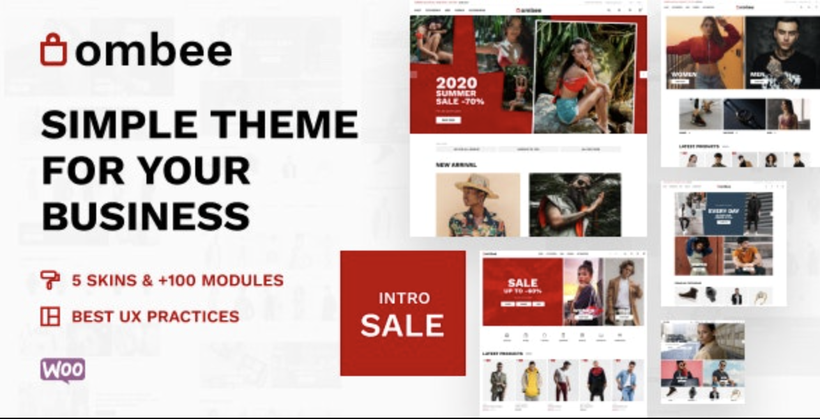 Ombee – Multipurpose and Fashional WooCommerce Theme 1 Ombee Multipurpose and Fashional Woo Commerce Theme