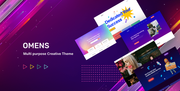 Omens - Multipurpose Creative WordPress Theme 1 Omens Multi purpose Creative WordPress Theme