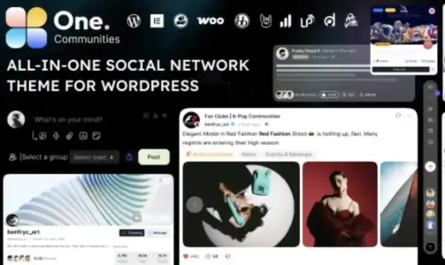 One - Buddy Press Theme for Membership & Community Sites