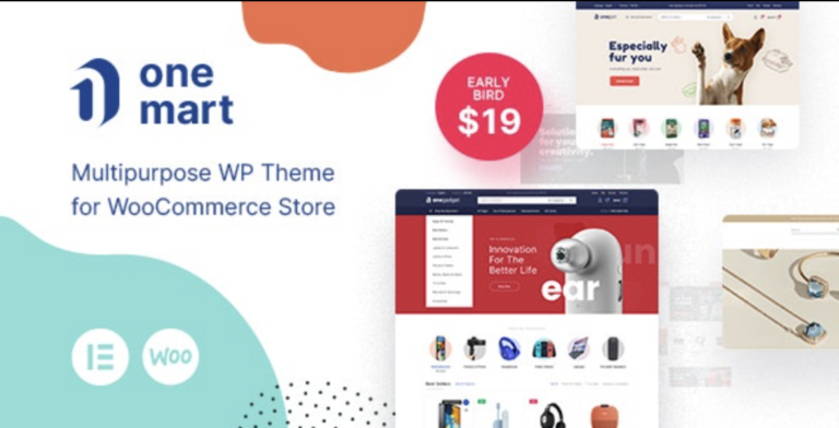 Onemart Multipurpose e Commerce WordPress Theme