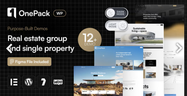 OnePack - Real Estate & Property Construction WordPress Theme 1 One Pack - Real Estate & Property Construction WordPress Theme