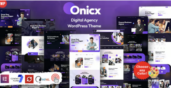 Onicx Digital Agency WordPress Theme