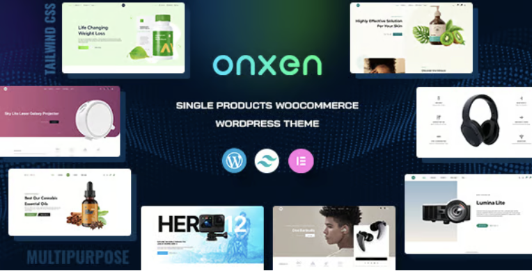 Onxen - Single Product WooCommerce Theme 1 Onxen Single Product WooCommerce WordPress Theme