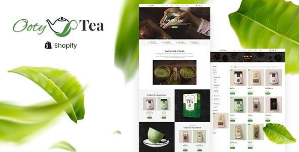 Ooty - Organic Tea Store Shopify Theme 1 Ooty - Organic Tea Store Shopify Theme