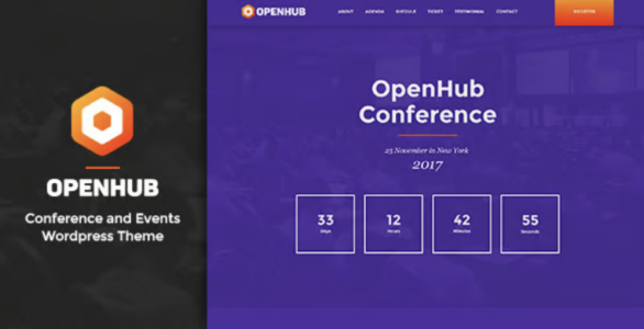 Open Hub Conference WordPress Theme