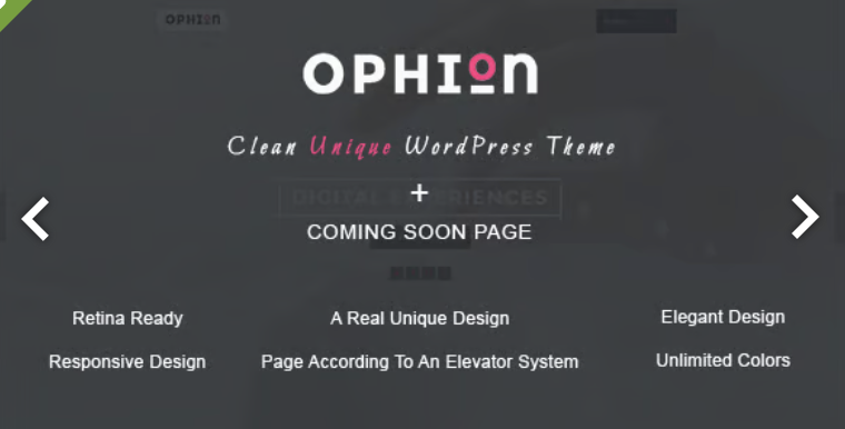 Ophion - Clean WordPress Theme 1 Ophion - Clean WordPress Theme