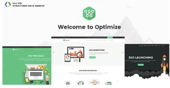 Optimize Pro – SEO & Social Media WordPress Theme