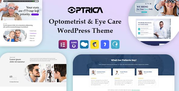 Optrica – Optometrist Eye Care WordPress Theme 1 Optrica Optometrist & Eye Care WordPress Theme