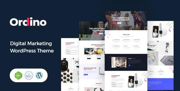 Ordino - Digital Marketing WordPress Theme 1 Ordino - Digital Marketing WordPress Theme