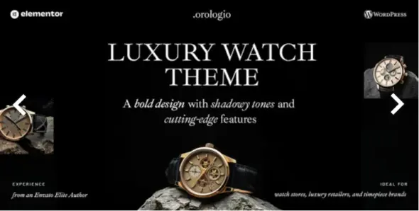 Orologio Pro – Luxury Watch Store WordPress Theme
