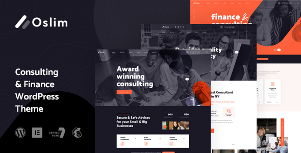 Oslim - Consulting & Finance WordPress Theme 1 Oslim Consulting & Finance WordPress Theme