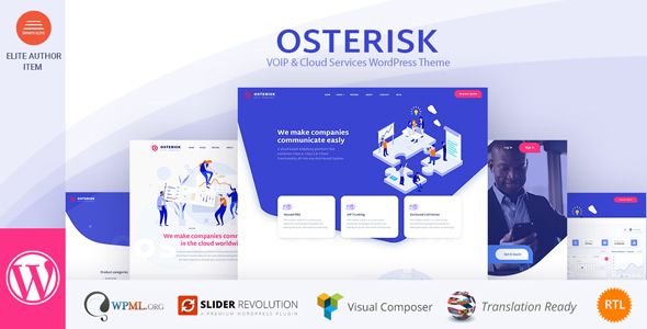 Osterisk: VOIP & Cloud Services WordPress Theme 1 Osterisk VOIP & Cloud Services WordPress Theme