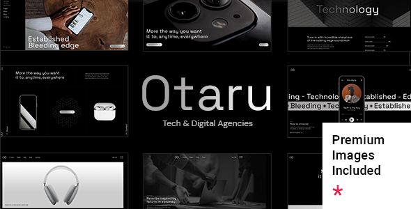 Otaru – Technology Digital Agency Theme 1 Otaru – Technology Digital Agency Theme