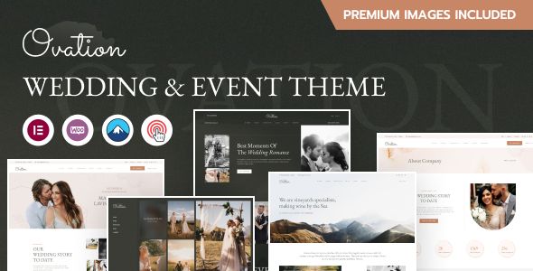 Ovation - Wedding & Event Photography WordPress Theme 1 Ovation - Wedding & Event Theme WordPress