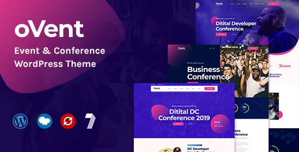 Ovent - Event Conference WordPress Theme 1 Ovent - Event Conference WordPress Theme