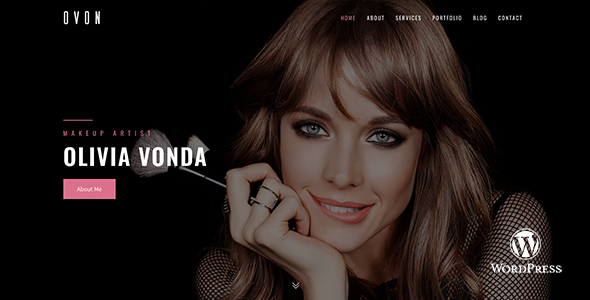 Ovon - Makeup Artist WordPress Theme 1 Ovón - Makeup Artist WordPress Theme