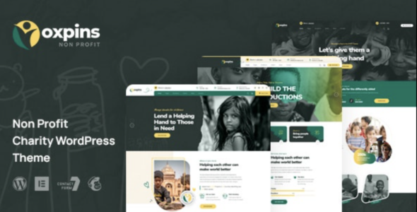 Oxpins Non Profit Charity WordPress Theme