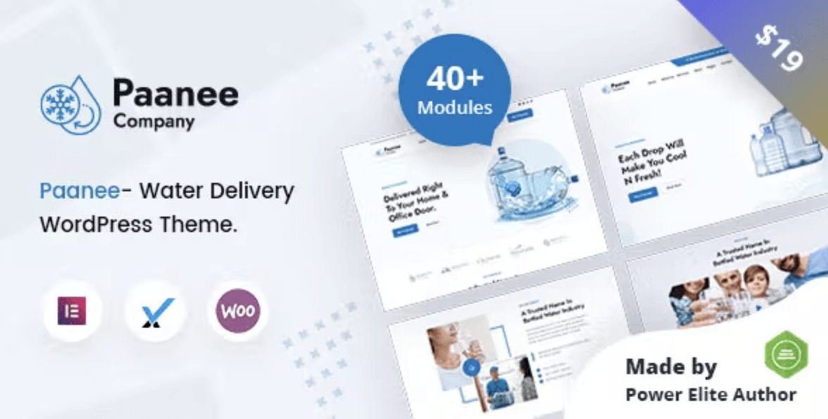 Paanee – Drinking Water Delivery WordPress Theme 1 Paanee Water Delivery WordPress Theme