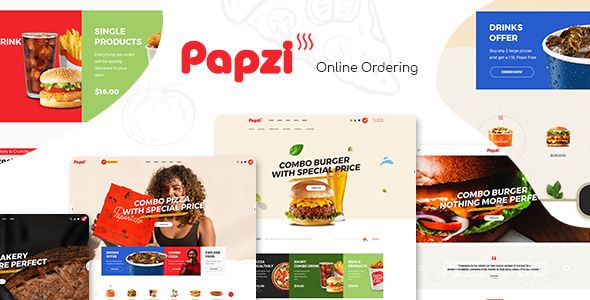 Papzi – Fast Food Restaurant WooCommerce Theme 1 Papzi – Fast Food Restaurant Woo Commerce Theme