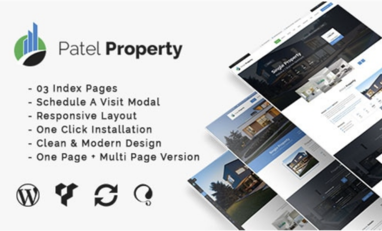 PatelProperty Theme Official Licence — Buy Now