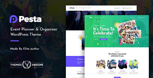 Pesta - Event Planner Organizer WordPress Theme 1 Pesta Event Planner Organizer WordPress Theme