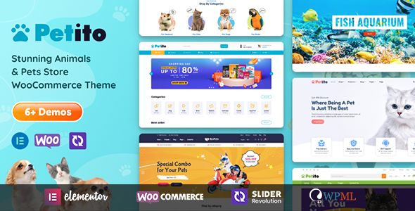 Petito – Animals and Pets Store WooCommerce Theme 1 Petito – Animals and Pets Store WooCommerce Theme