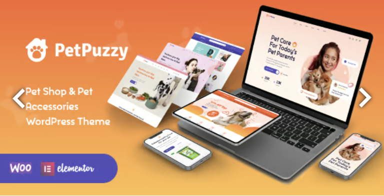 PetPuzzy – Pet Shop WooCommerce Theme 1 Pet Puzzy Pet Shop Woo Commerce Theme