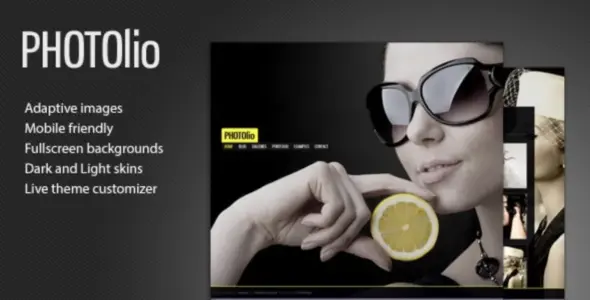 Photolio Pro WordPress Theme