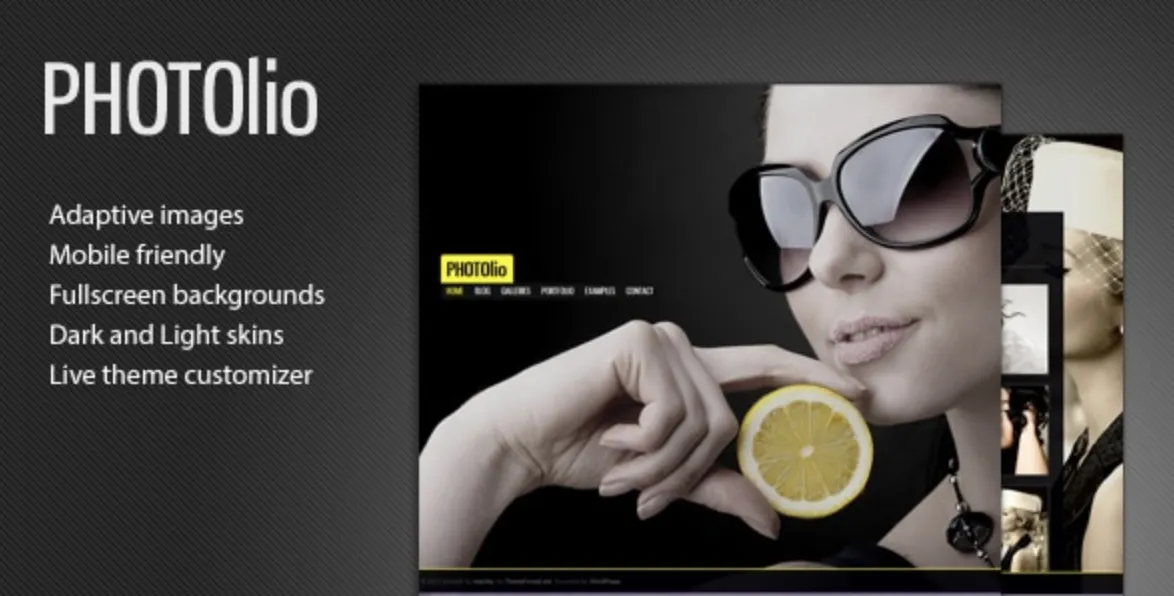 Photolio Pro – Photography Theme for WordPress 1 Photolio Pro WordPress Theme