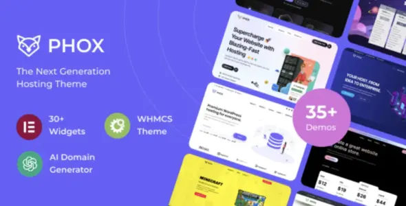 Phox Pro WordPress Hosting Theme