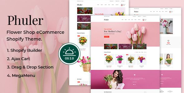 Phuler - Flower Shop Shopify Theme 1 Phuler Flower Shop Shopify Theme