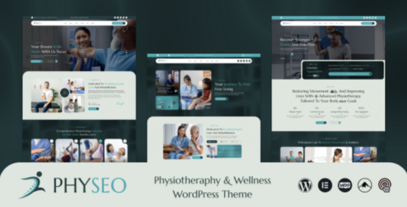 Physeo Physiotherapy & Wellness WordPress Theme
