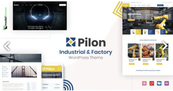 Pilon Industrial & Factory WordPress Theme