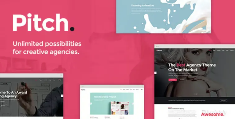 Pitch Pro – Digital Agency & Freelancer WordPress Theme 1 Pitch Pro WordPress Theme