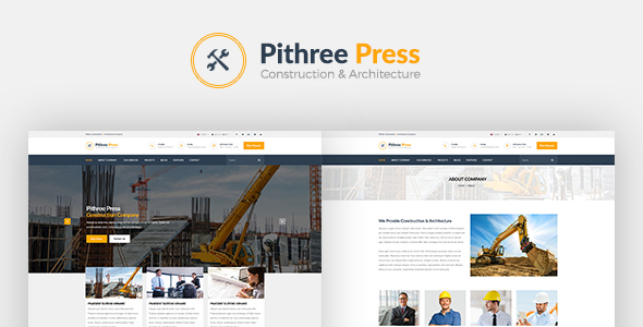 Pithree – Construction & Building WordPress Theme 1 Pithree – Construction & Building WordPress Theme