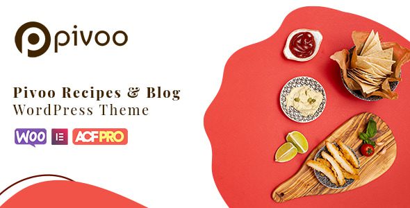 Pivoo - Food & Recipe Blog WordPress Theme 1 Pivoo Recipes & Blog WordPress Theme
