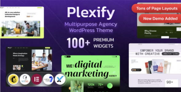 Plexify Multipurpose Agency WordPress Theme