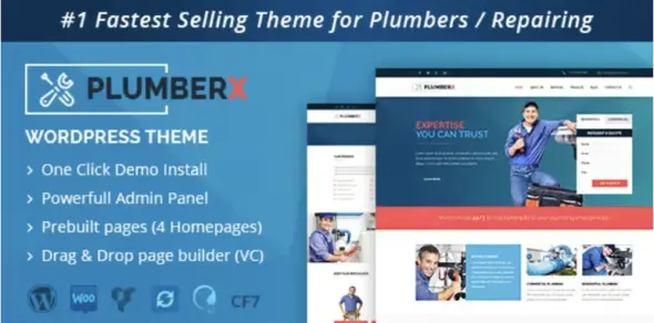 PlumberX WordPress Theme