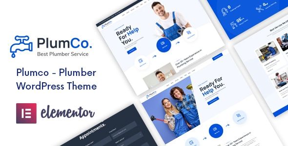 Plumco – Plumber WordPress Theme 1 Plumco – Plumber WordPress Theme