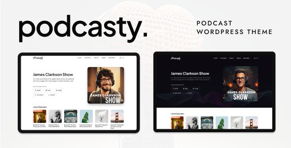 Podcasty – Podcast Theme 1 Podcasty – Podcast Theme WordPress Theme