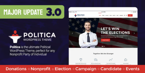 Politica WordPress Theme