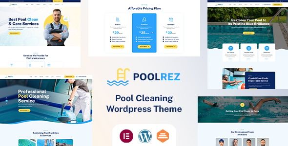 Poolrez | Pool Cleaning WordPress Theme 1 Poolrez WordPress Theme
