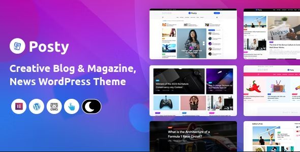 Posty - News Magazine WordPress Theme 1 Posty - News Magazine WordPress Theme