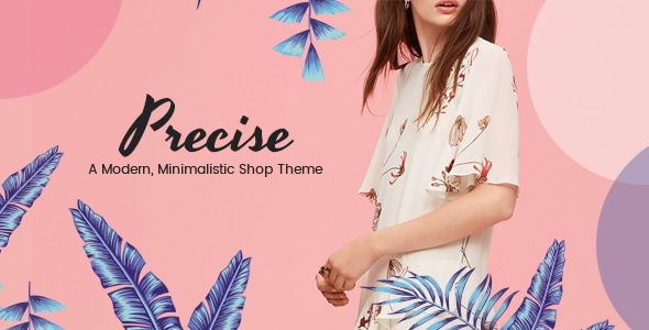 Precise - A Modern, Minimalistic Shop Theme 1 Precise WordPress Theme