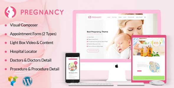 Pregnancy – Medical Doctor WordPress Theme 1 Pregnancy – Medical Doctor WordPress Theme