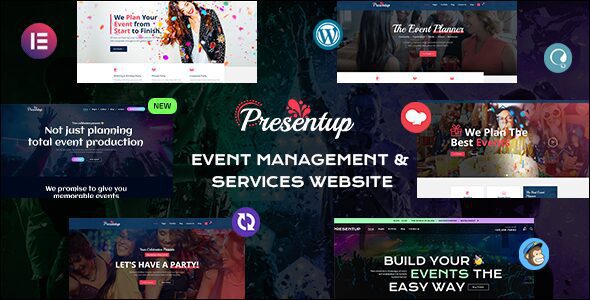 Presentup - Event Planner & Celebrations Management WordPress Theme 1 Presentup - Event Planner & Celebrations Management WordPress Theme